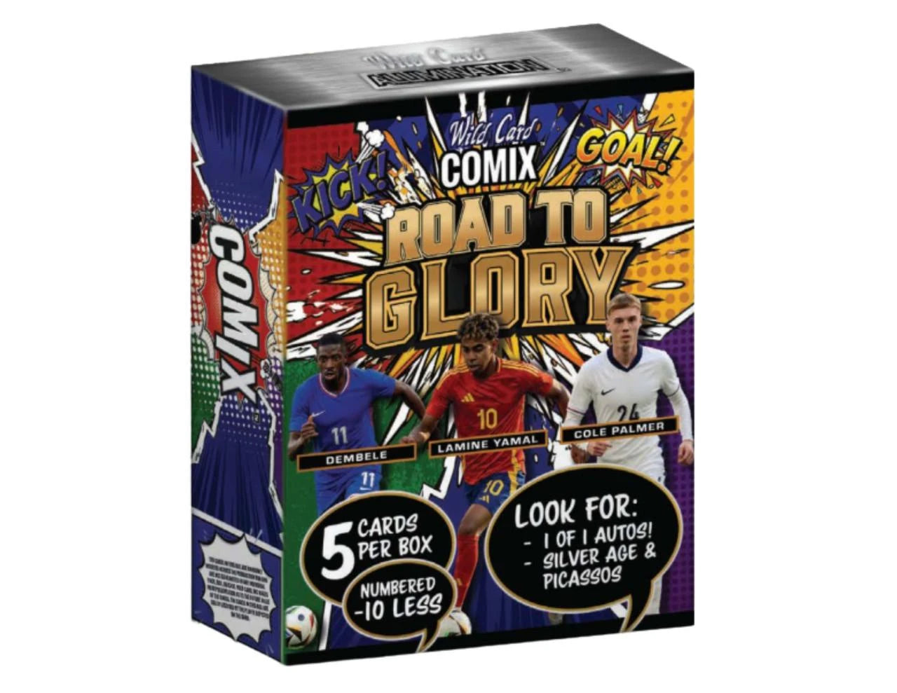 2026 Wild Card Comix Soccer Road to Glory Box – Cool Collection Miami