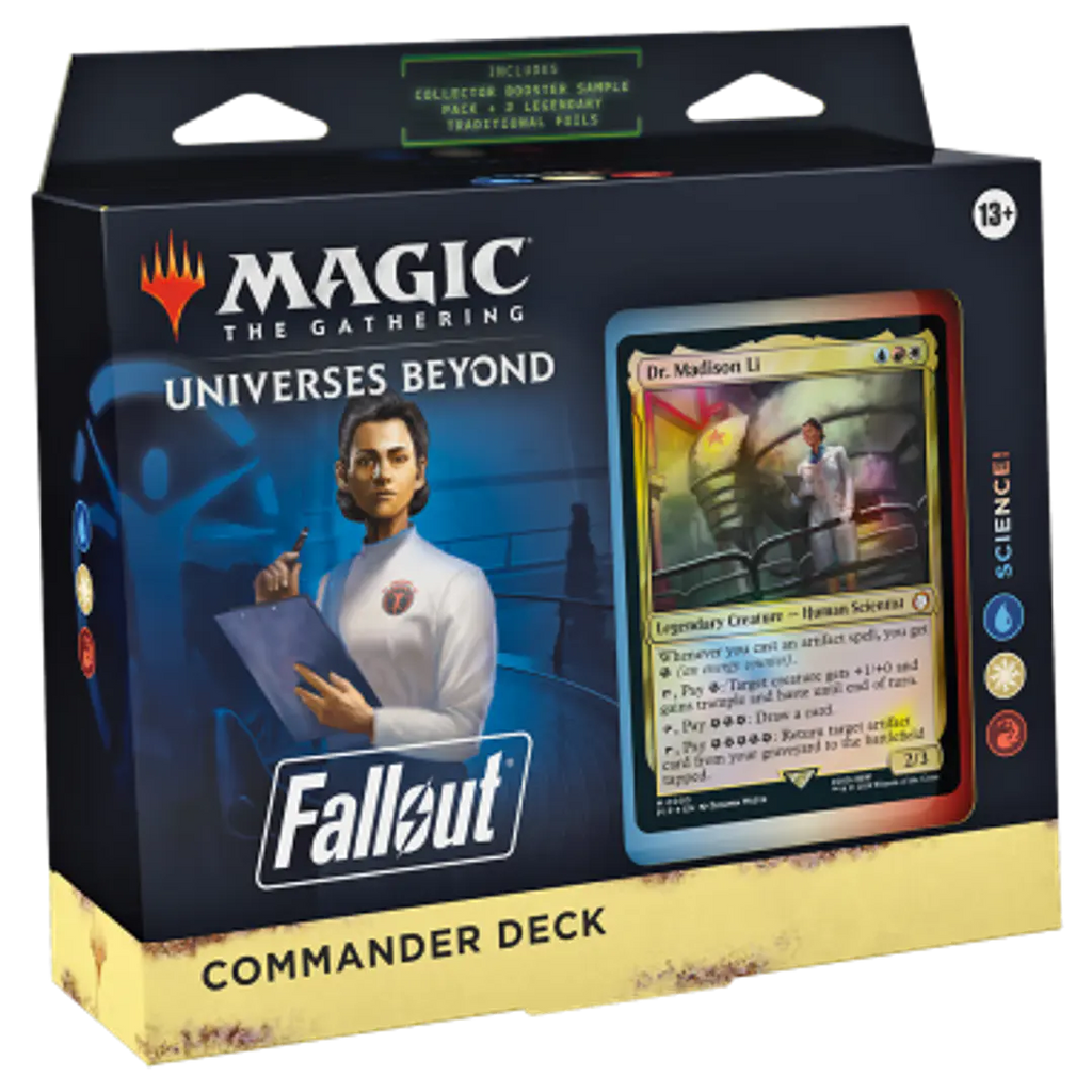 Tcg magic the gathering: Fallout Commander Deck Science!