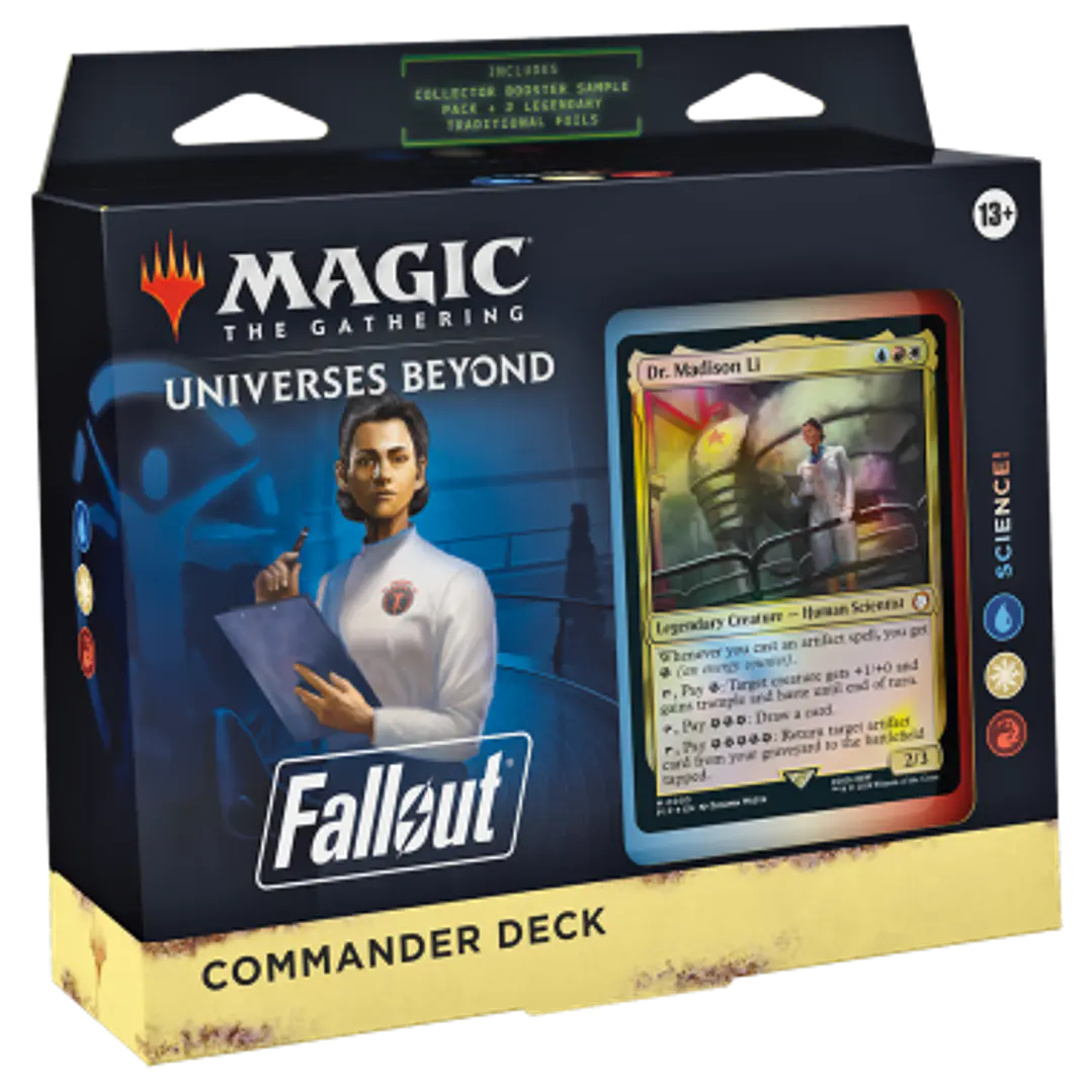 Tcg magic the gathering: Fallout Commander Deck Science!