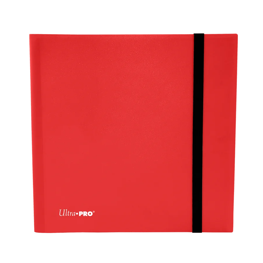 Ultra Pro: ECLIPSE  12 Pocket PRO BINDER Apple Red