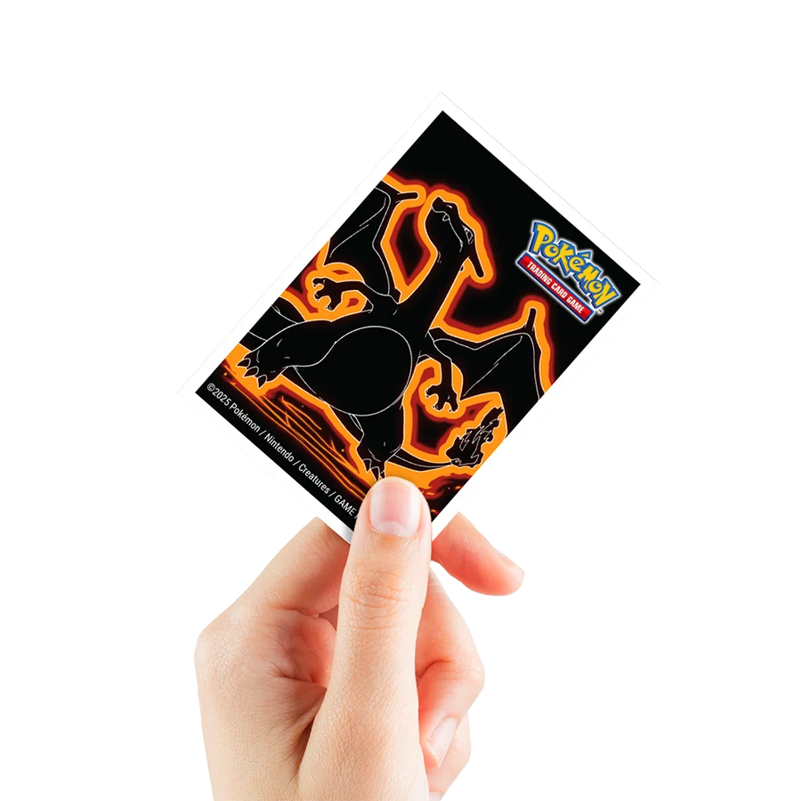 Tcg Ultra Pro: Neon Kanto 105ct APEX DECK PROTECTOR Sleeves Charizard for Pokémon
