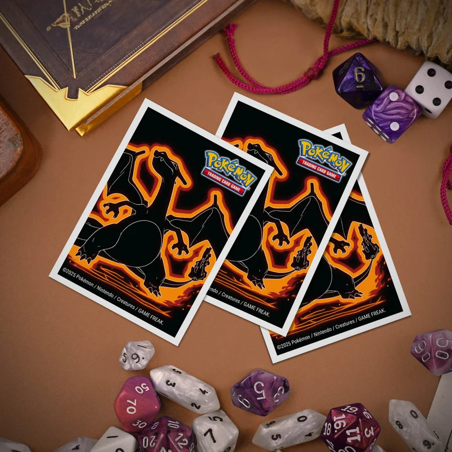 Tcg Ultra Pro: Neon Kanto 105ct APEX DECK PROTECTOR Sleeves Charizard for Pokémon