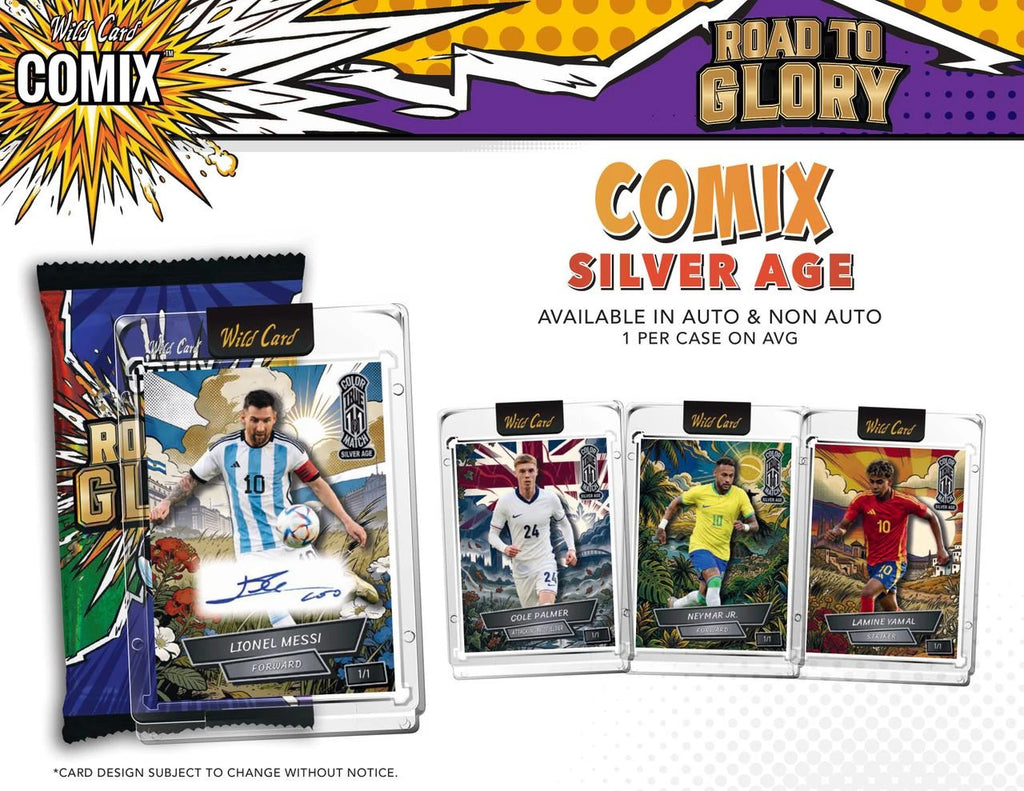 2026 Wild Card Comix Soccer Road to Glory Box