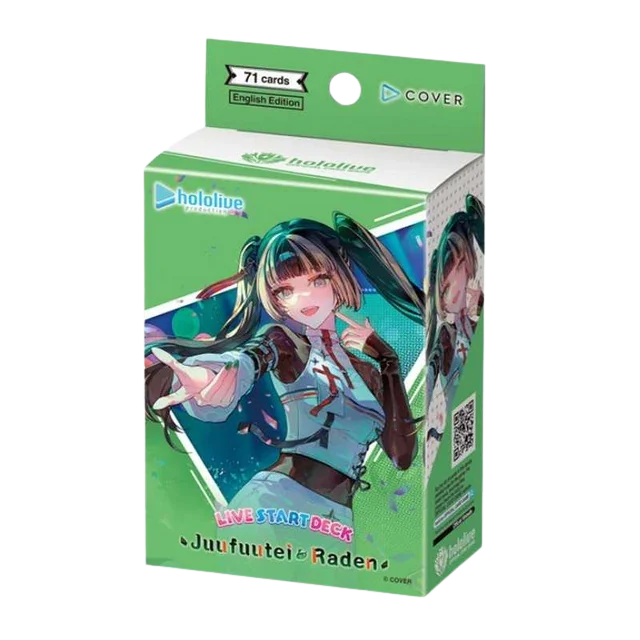 Tcg Hololive Official Card Game: Start Deck Juufuutei Raden