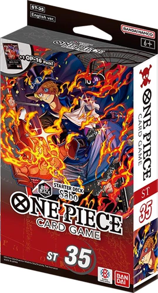 Tcg one piece: Starter Deck 35: RED BLACK Sabo ST 35