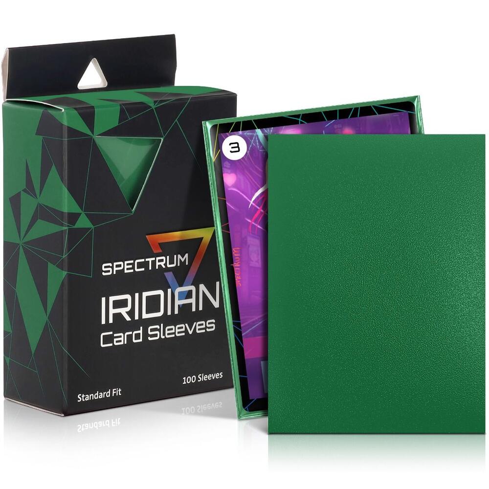 BCW Iridian Matte Sleeves Green 100