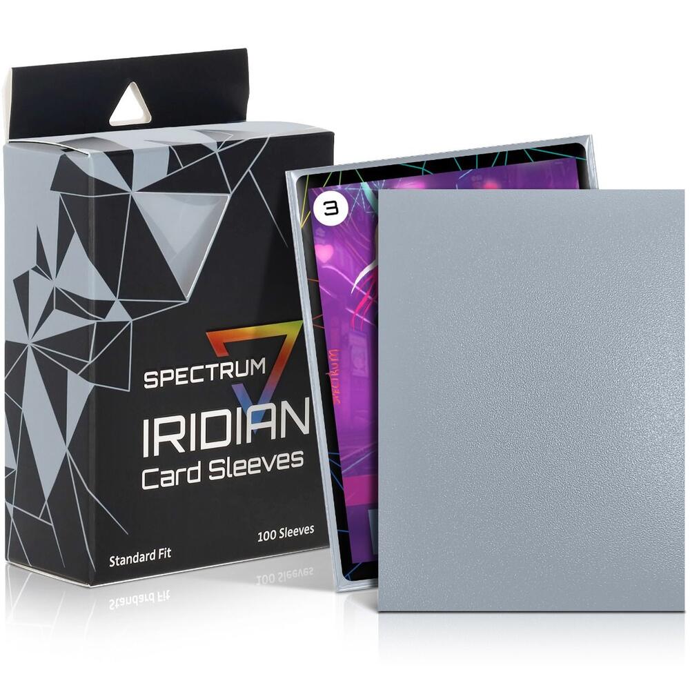 BCW Iridian Matte Sleeves Silver 100