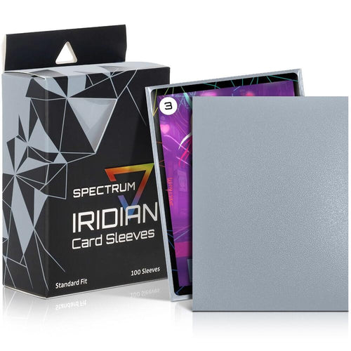 BCW Iridian Matte Sleeves Silver 100