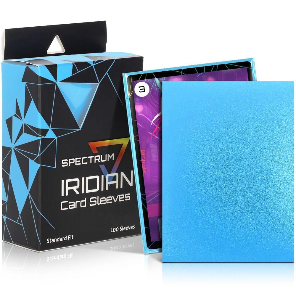 BCW Supplies: Iridian Matte Sleeves Sky Blue 100