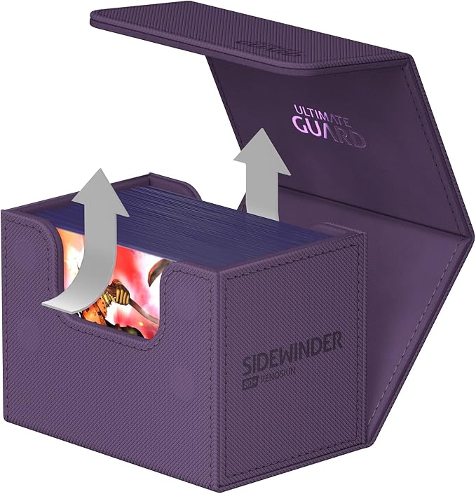 Ultimate Guard Sidewinder 80+ XenoSkin Monocolor Purple