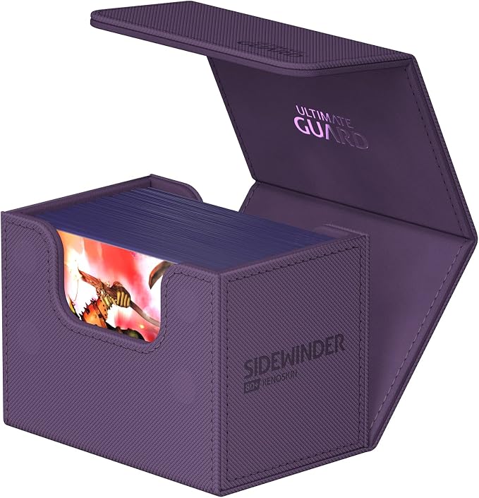 Ultimate Guard Sidewinder 80+ XenoSkin Monocolor Purple