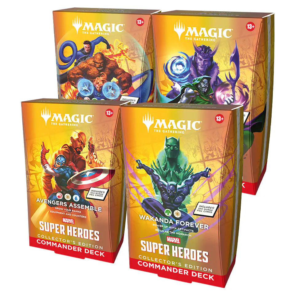 Magic The Gathering: Marvel Super Heroes Collector's Edition Commander Deck: Doom Prevails