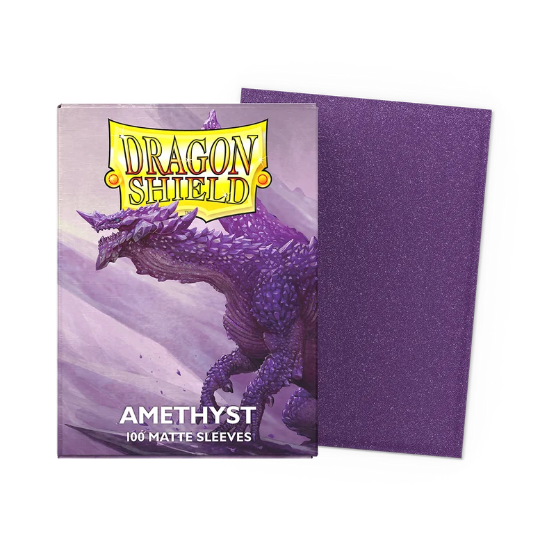Tcg Dragon Shield: Amethyst Matte Sleeves