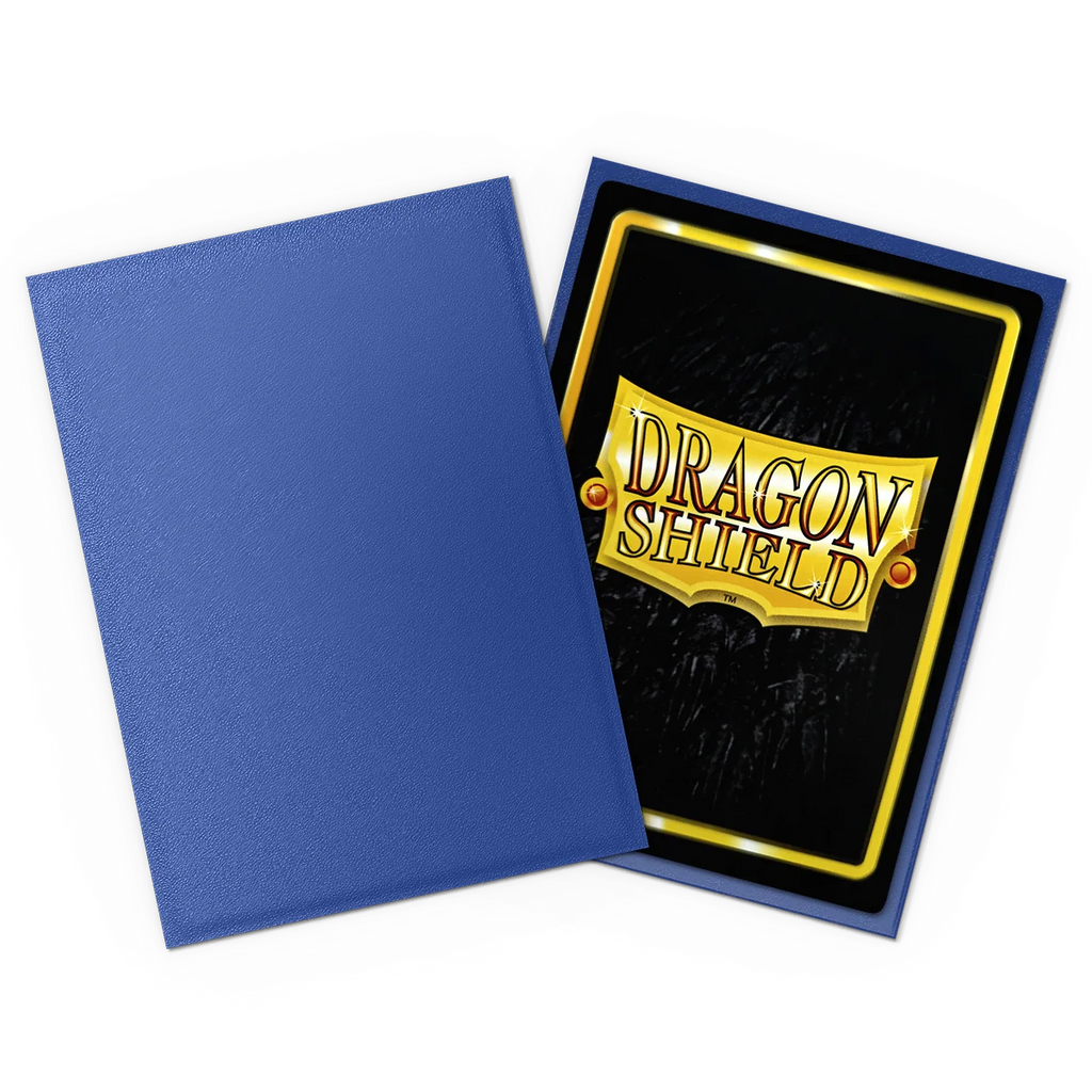 Dragon Shield Sleeves: Standard Matte Non Glare Blue 100 ct