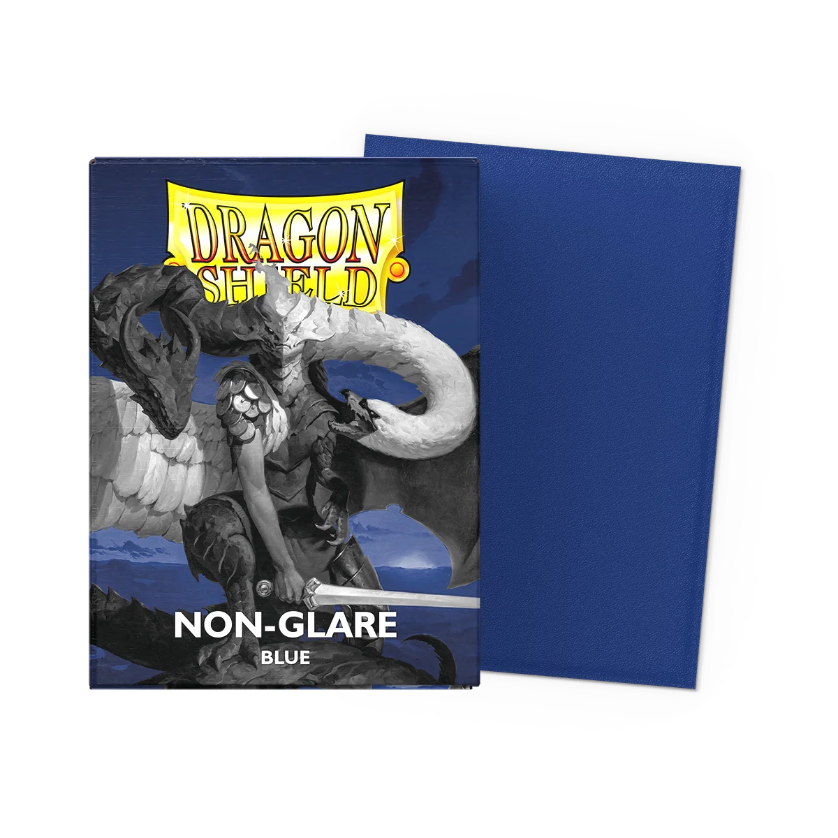 Dragon Shield Sleeves: Standard Matte Non Glare Blue 100 ct