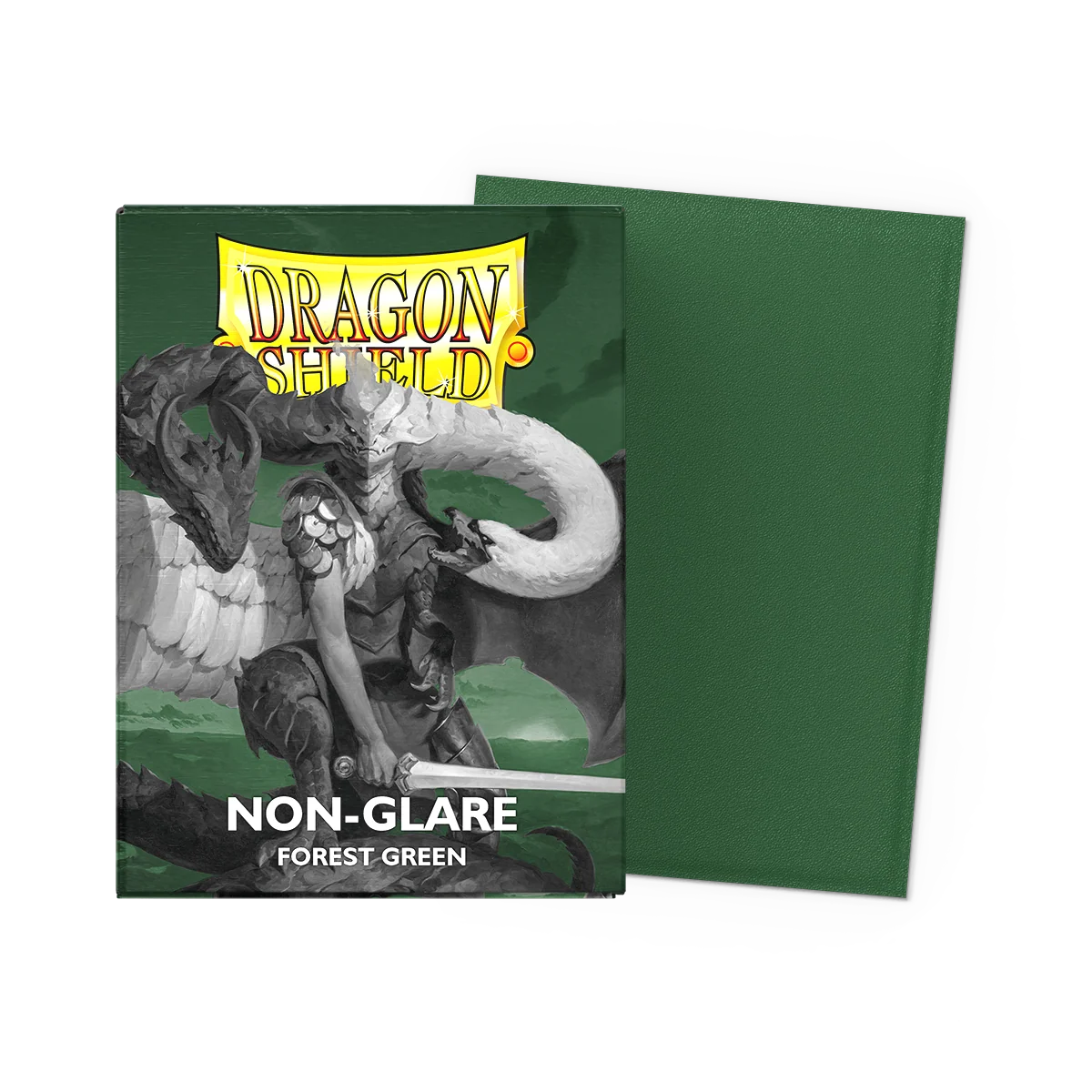 Dragon Shield Sleeves: Standard Matte Non Glare Forest Green 100 ct