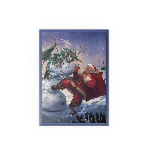 Dragon Shield Sleeves: Standard Brushed Christmas 2025 Art Limited Edition 100ct