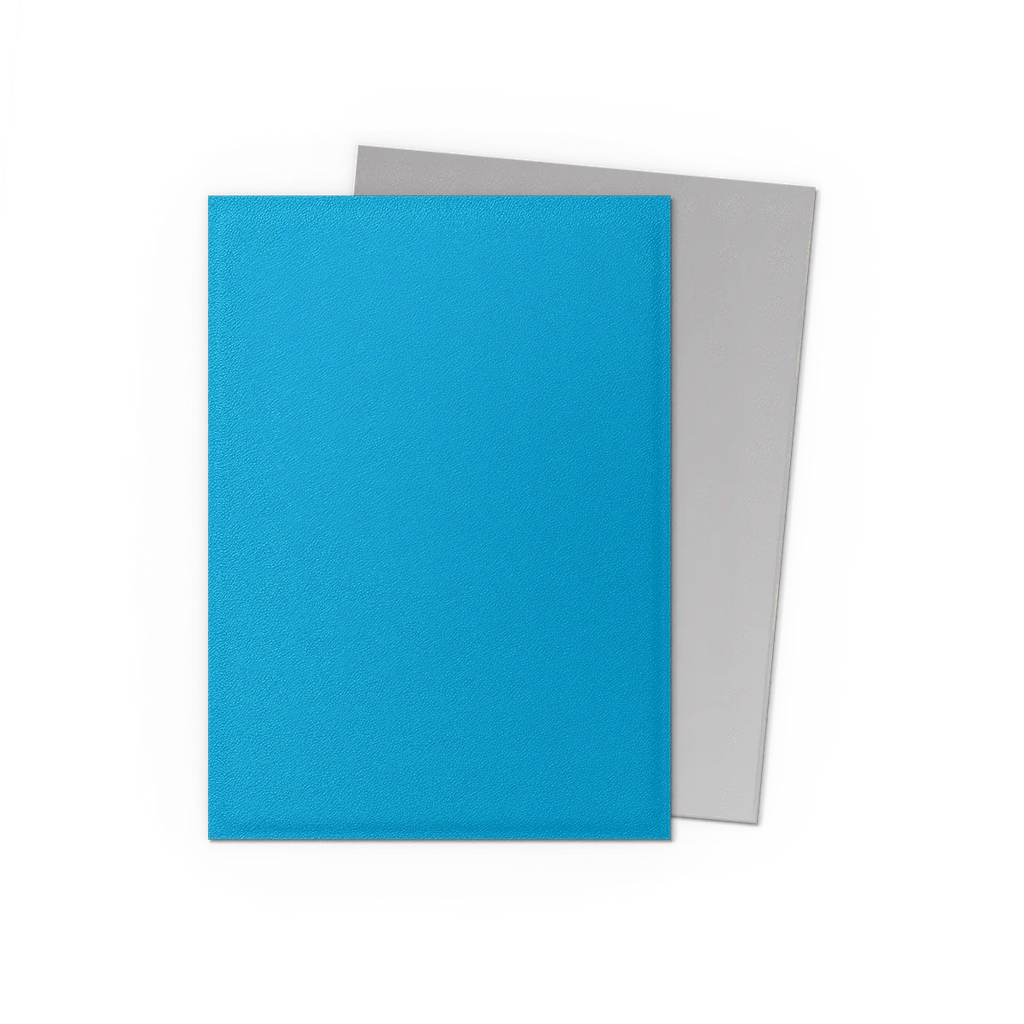 Tcg dragon shield: Sky Blue & Silver Matte Dual Sleeves