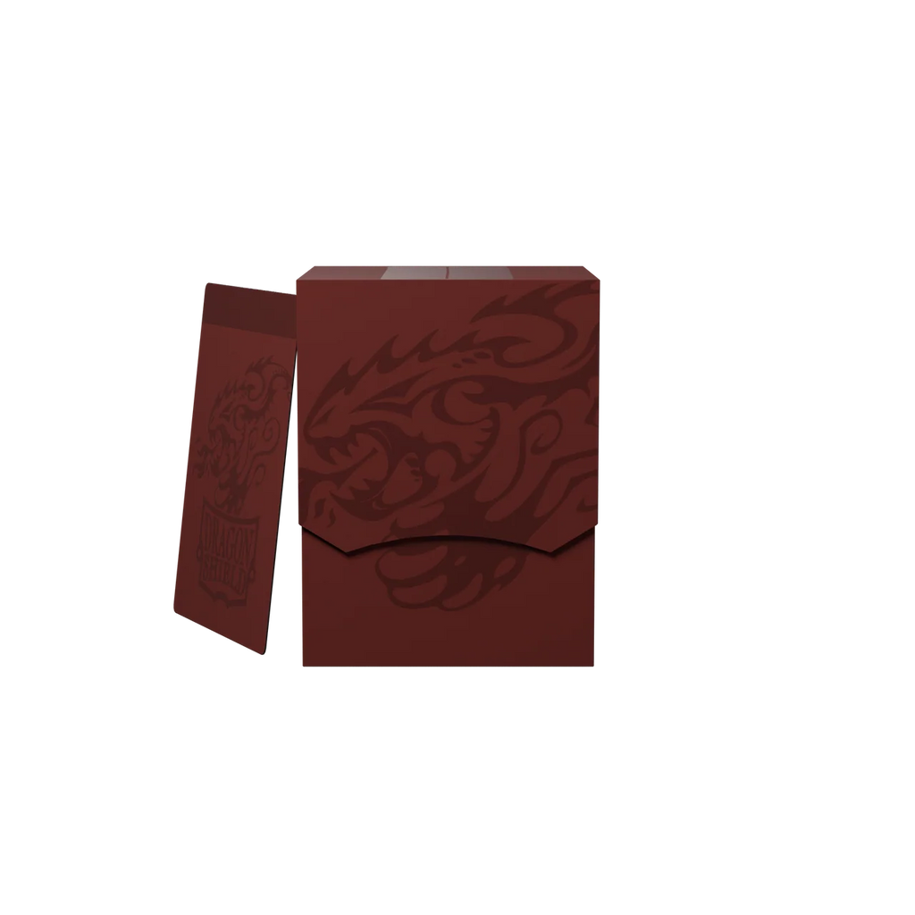 Tcg Dragon Shield Deck Shell Blood Red
