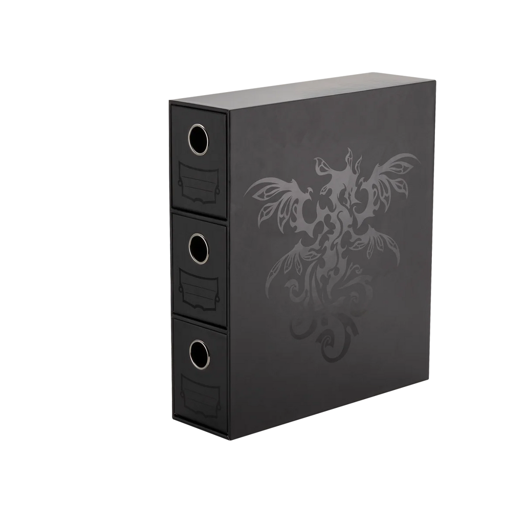 Tcg dragon shield: Fortress Card Drawers Black