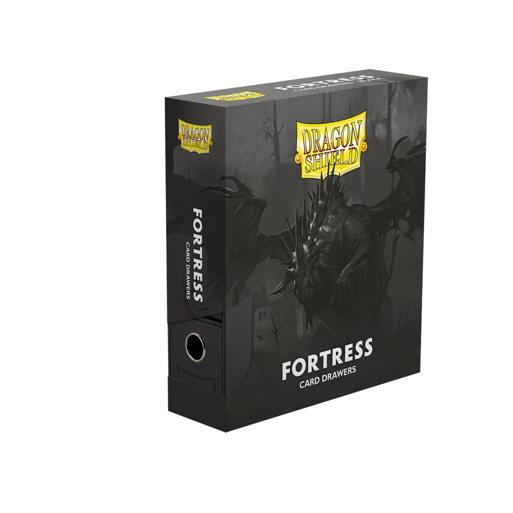 Tcg dragon shield: Fortress Card Drawers Black