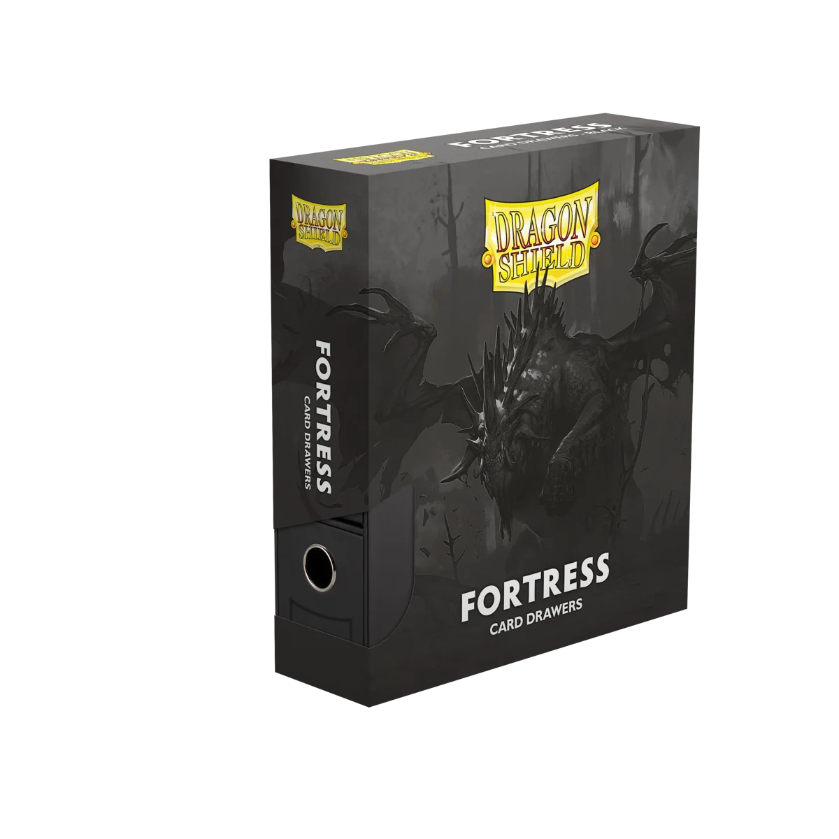 Tcg dragon shield: Fortress Card Drawers Black