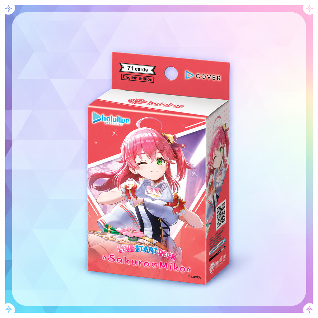 Tcg Hololive Card Game: Sakura Miko Starter Deck