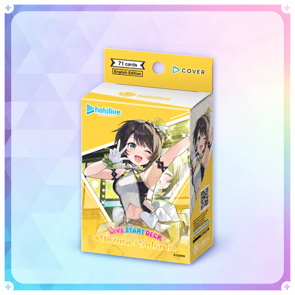 Tcg hololive OFFICIAL CARD GAME: Live Start Deck Oozora Subaru
