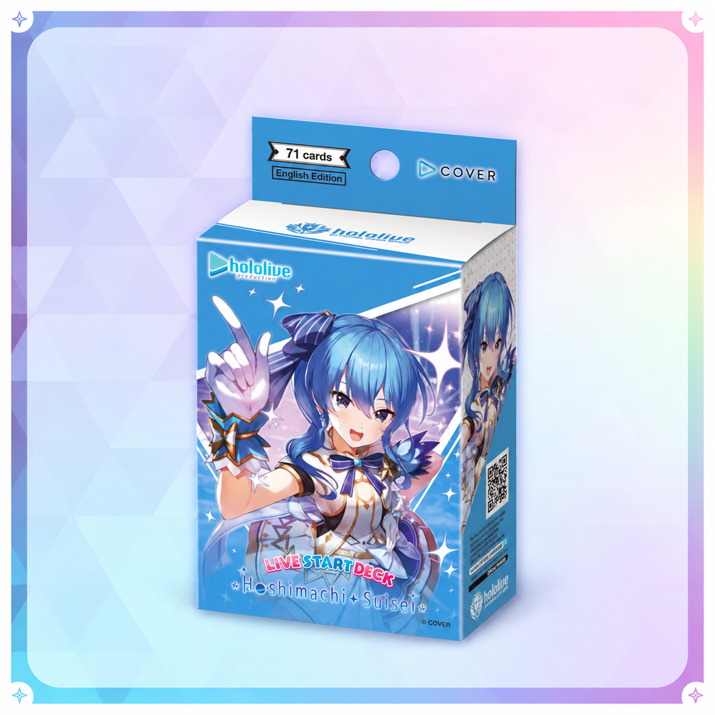 Tcg Hololive Official Card Game: Hoshimachi Suisei Live Start Deck