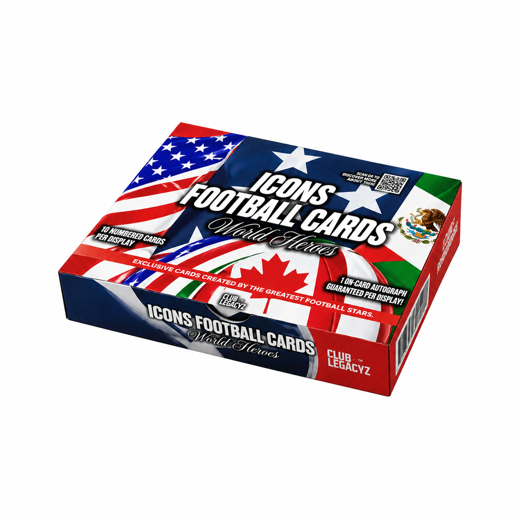 Club Legacyz Soccer Icons 4th Edition 2026 Hobby Box