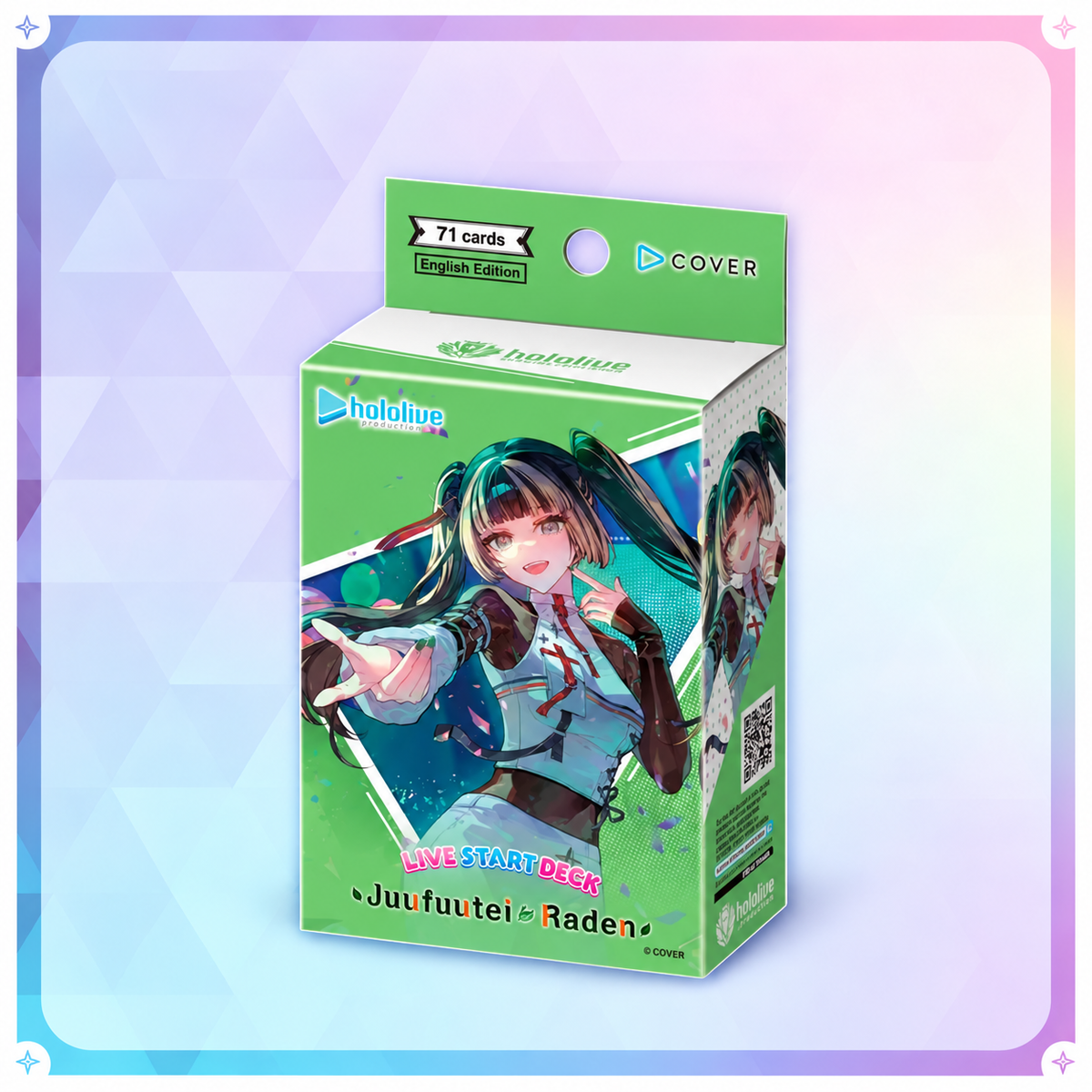 Tcg Hololive Official Card Game: Start Deck Juufuutei Raden