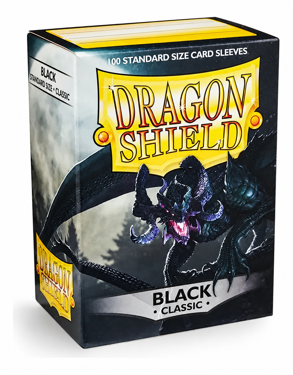 Dragon shield Sleeves: Standard Classic Black 100 ct