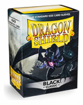 Dragon shield Sleeves: Standard Classic Black 100 ct