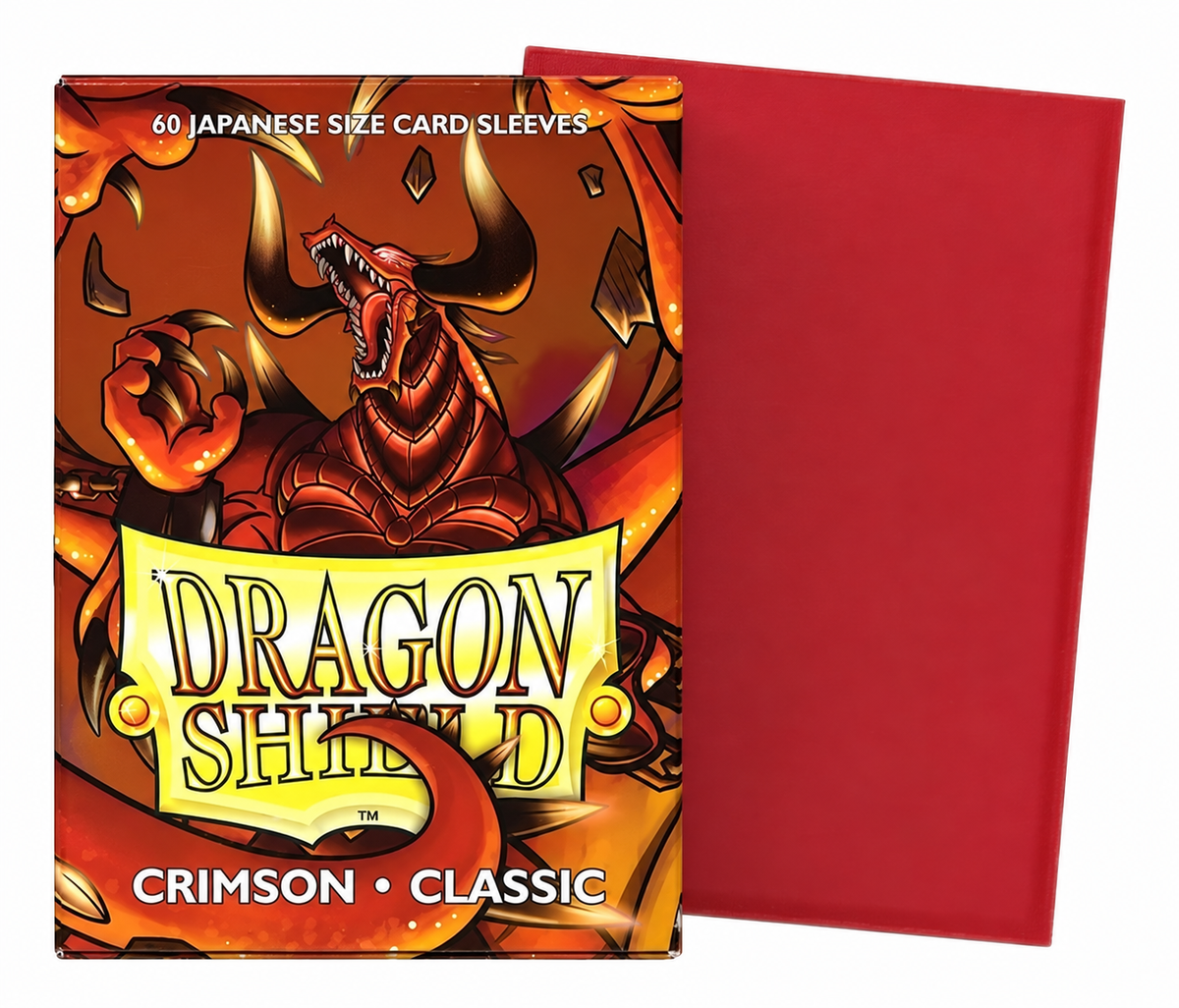 Dragon Shield Japanese Size crimson classic x60