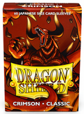 Dragon Shield Japanese Size crimson classic x60