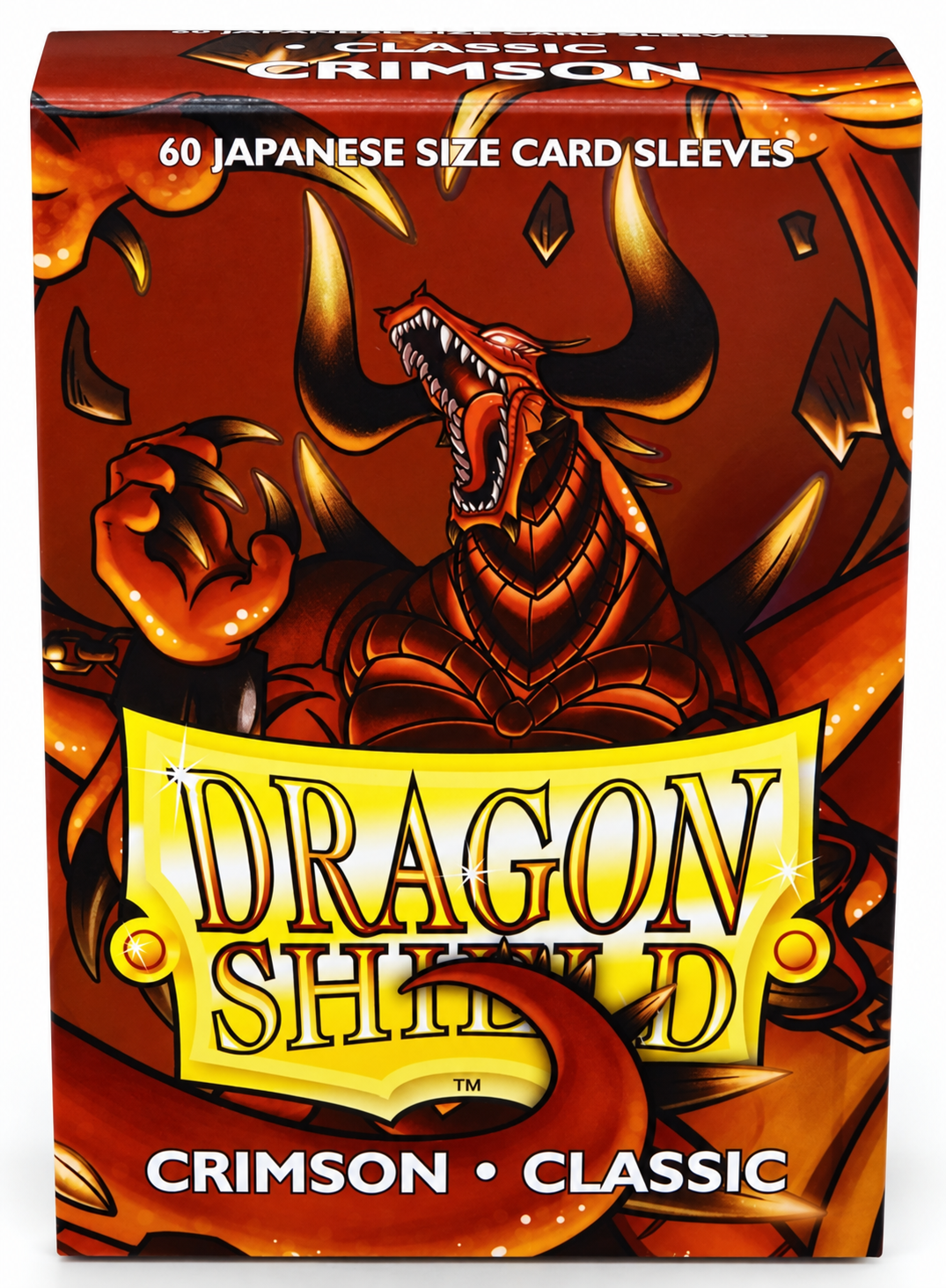 Dragon Shield Japanese Size crimson classic x60