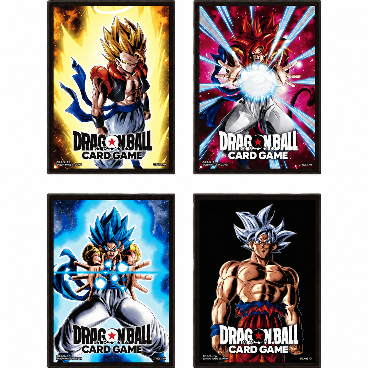 Dragon Ball Super Card Game Fusion World Official Card Sleeves 04, Gogeta BR