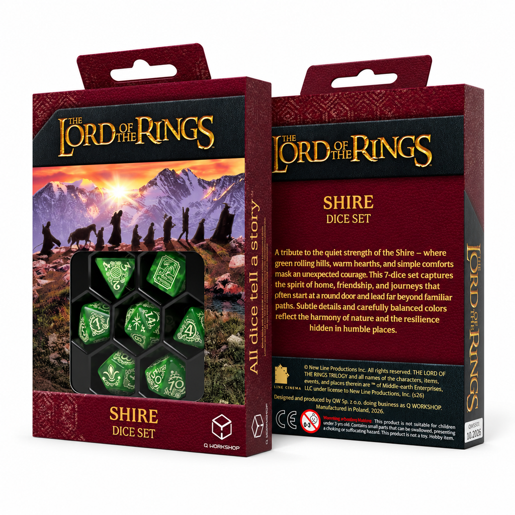 The Lord of the Rings: Shire Dice Set