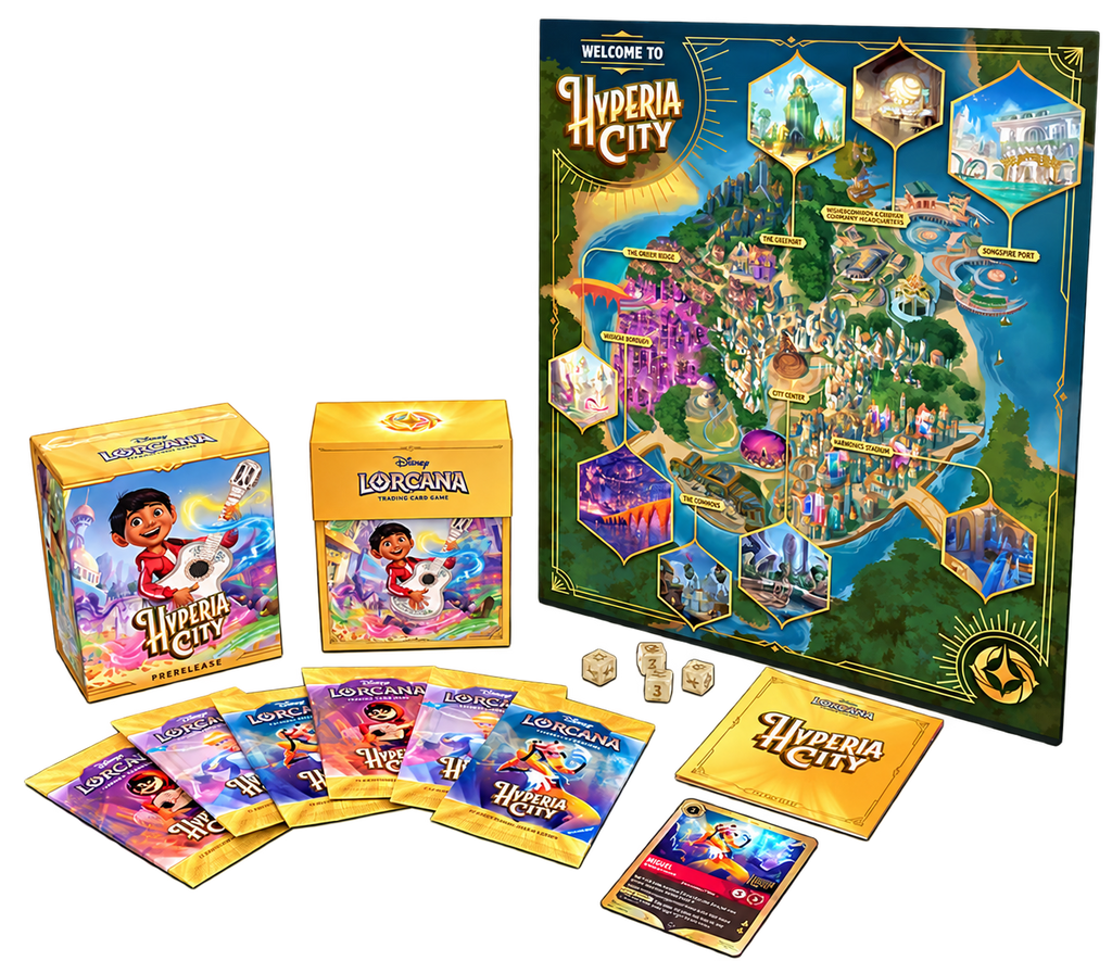 Disney Lorcana: Set 14 Hyperia City PreRelease Box