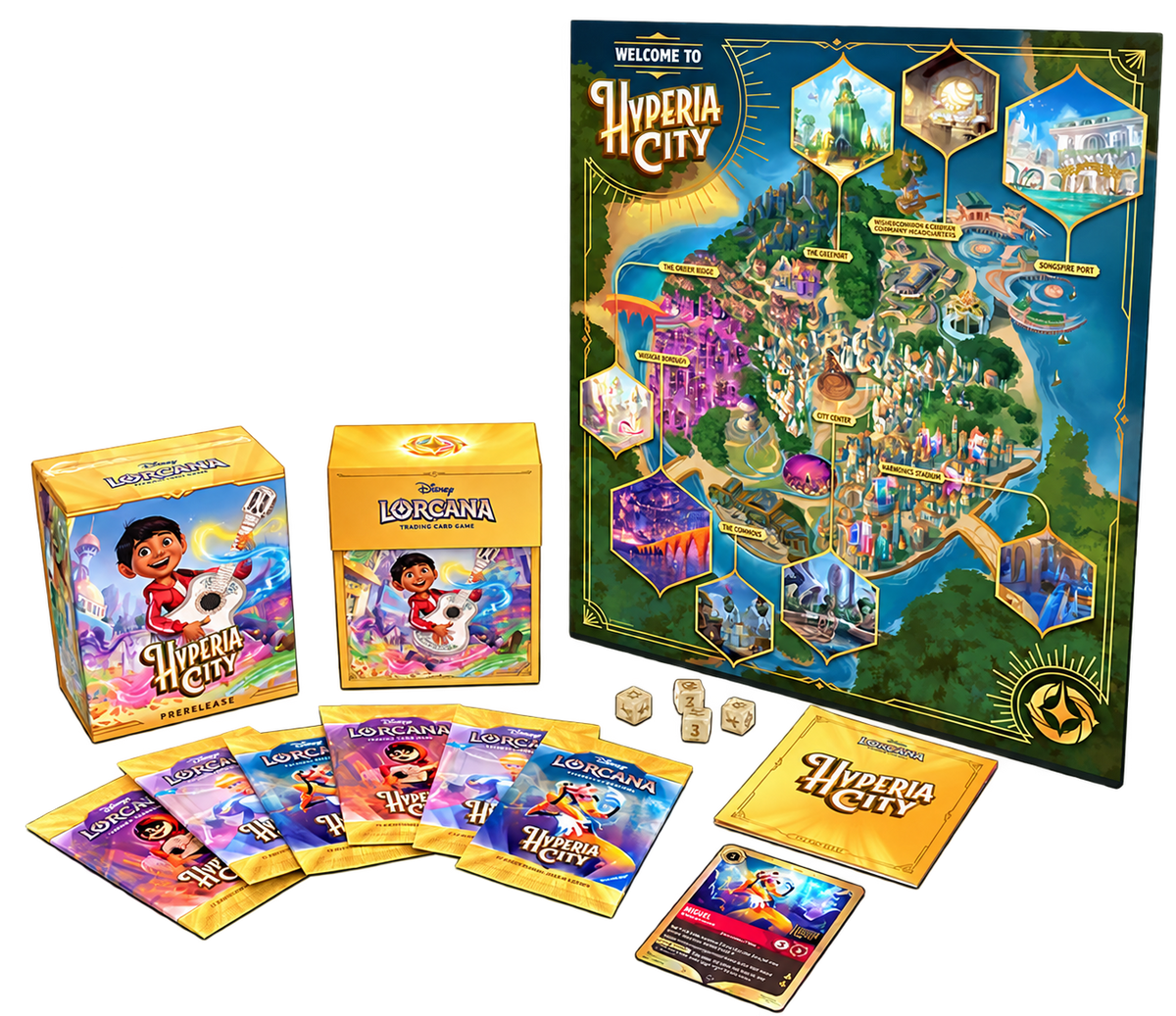 Disney Lorcana: Set 14 Hyperia City PreRelease Box