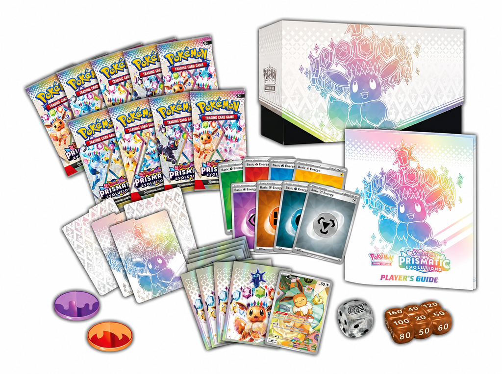 Tcg pokemon:scarlet & violet prismatic evolutions elite trainer box