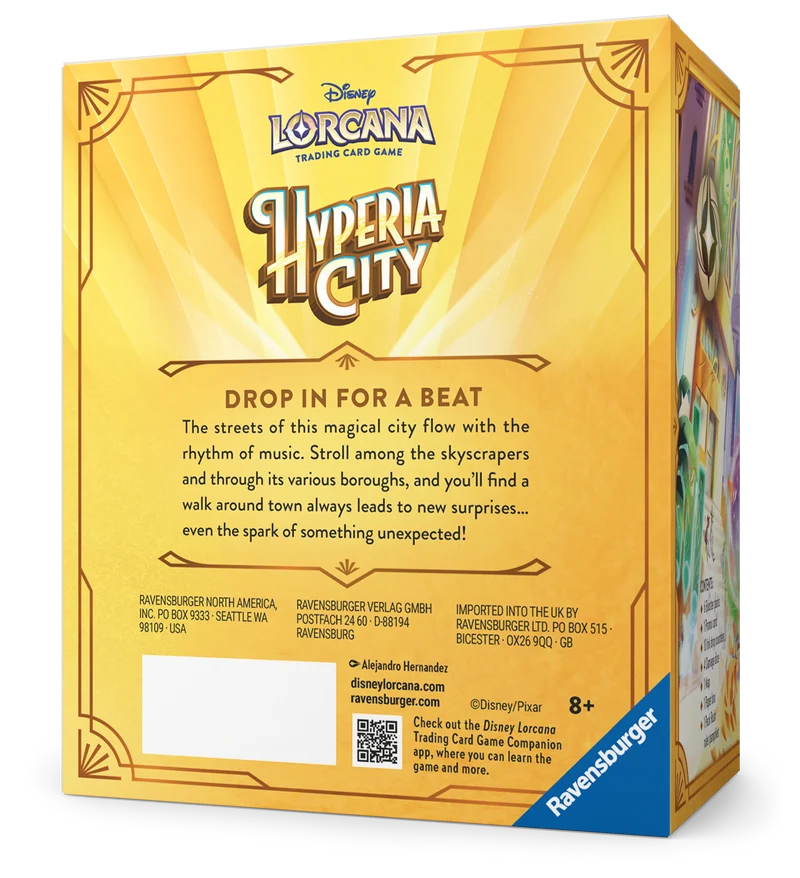 Disney Lorcana: Set 14 Hyperia City PreRelease Box
