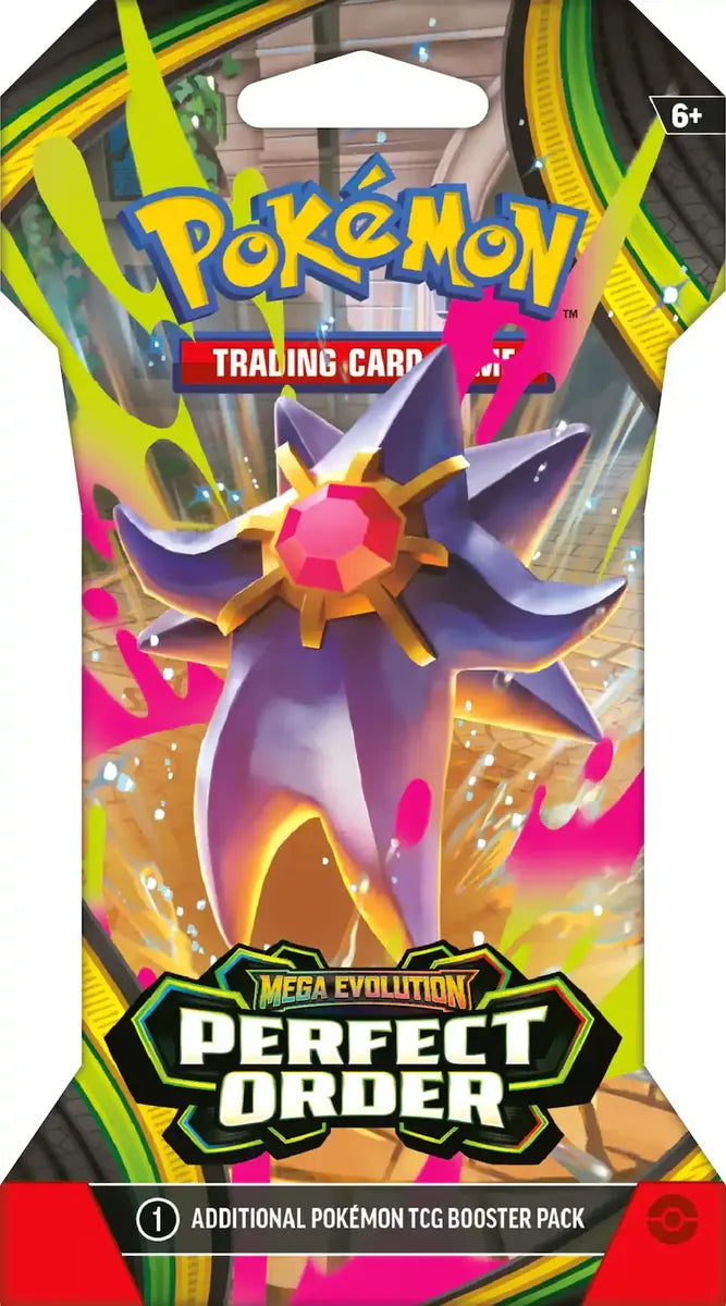 Tcg Pokemon: Mega Evolution Perfect Order Sleeved Booster