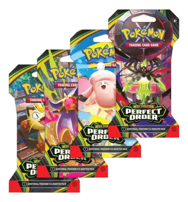 Tcg Pokemon: Mega Evolution Perfect Order Sleeved Booster