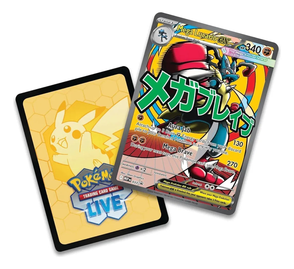 Tcg Pokemon: Premium Poster Collection Mega Lucario Ex