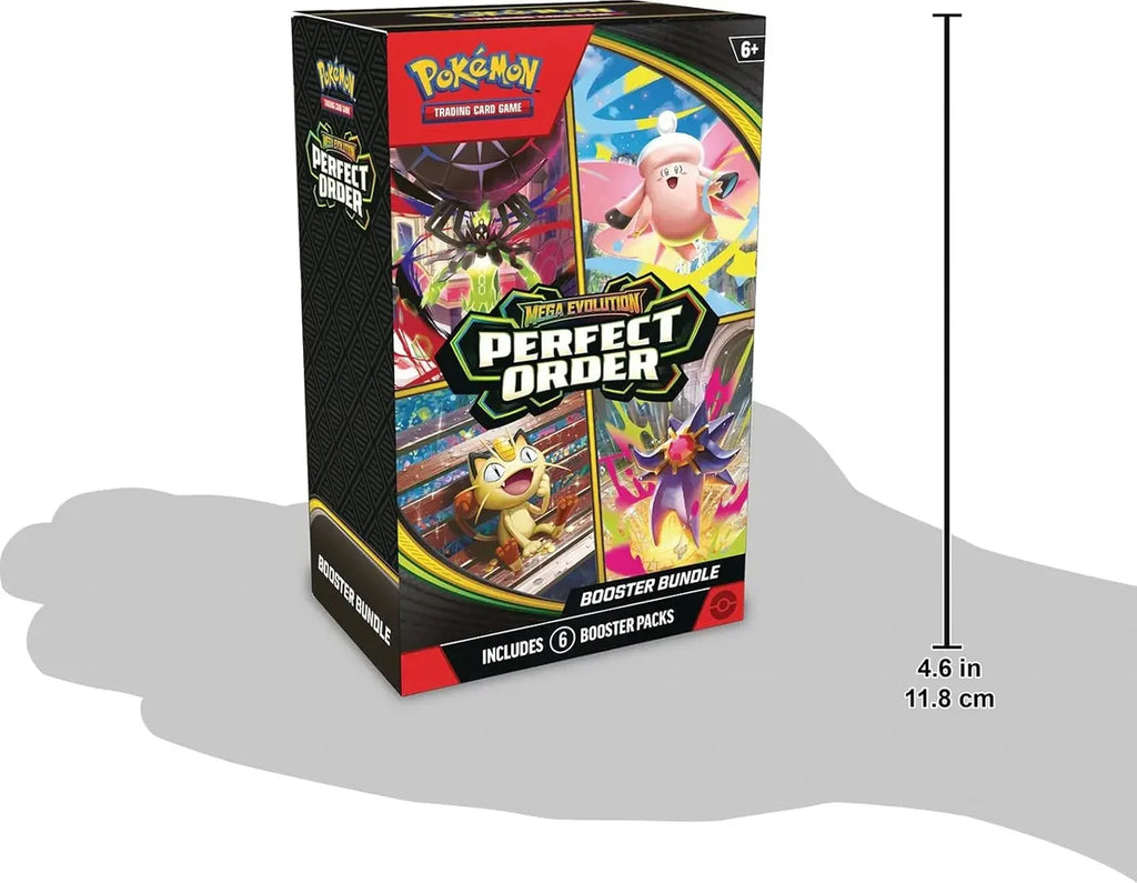 Pokémon Tcg: Mega Evolution Perfect Order Bundle