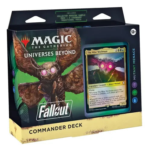 Tcg magic the gathering: Fallout Commander Deck Mutant Menace