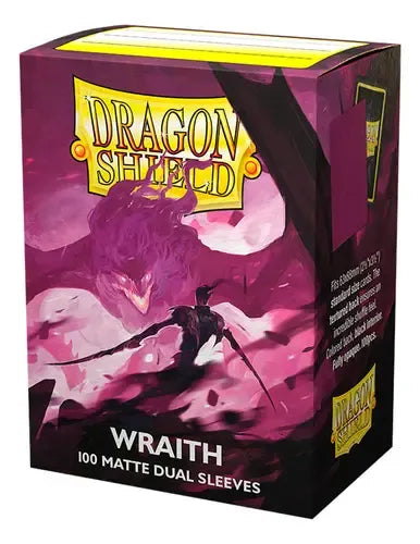 Dragon Shield Sleeves: Standard DUAL Matte Wraith 100 ct