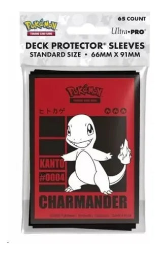 Standard Ultra Pro Pokémon Charmander Cases 65ct