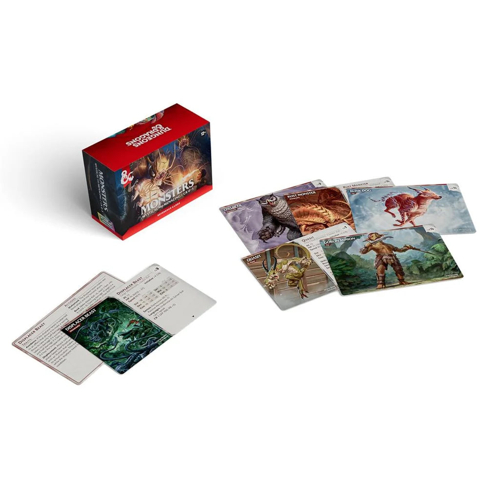 Dungeons & Dragons Trove 7 Monster Cards CR 2-5